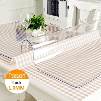 Withme Silicone Oilcloth Flexible Glass on the Table Soft Glass Liquid Silicone Tablecloth Transparent Oilcloth on the Table 
Withme Silicone Oilcloth Flexible Glass on the Table Soft Glass Liquid Silicone Tablecloth Transparent Oilcloth on the Table