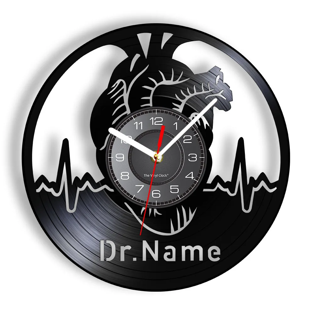 Personalized Heart Doctor Name Vinyl Record Wall Clock Cardiac Resuscitation Medical Hospital Sign Decor Surgeon Nurse Gift
Personalized Heart Doctor Name Vinyl Record Wall Clock Cardiac Resuscitation Medical Hospital Sign Decor Surgeon Nurse Gift