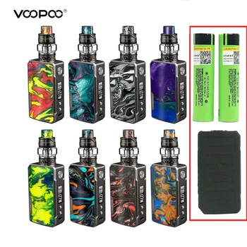 Original VOOPOO Drag 2 Kit 177w Box Mod Resin Kit Vape E-Cigarette with UFORCE T2 tank U2 N3 Mesh Coil E Cigarettes VS Shogun
Original VOOPOO Drag 2 Kit 177w Box Mod Resin Kit Vape E-Cigarette with UFORCE T2 tank U2 N3 Mesh Coil E Cigarettes VS Shogun