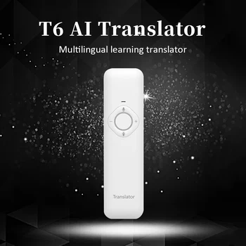 AI Assistant T6 Voice Instant Translator WiFi 40 languages Intelligent HD Switch Simultaneous Translator APP Translation Stick
AI Assistant T6 Voice Instant Translator WiFi 40 languages Intelligent HD Switch Simultaneous Translator APP Translation Stick
