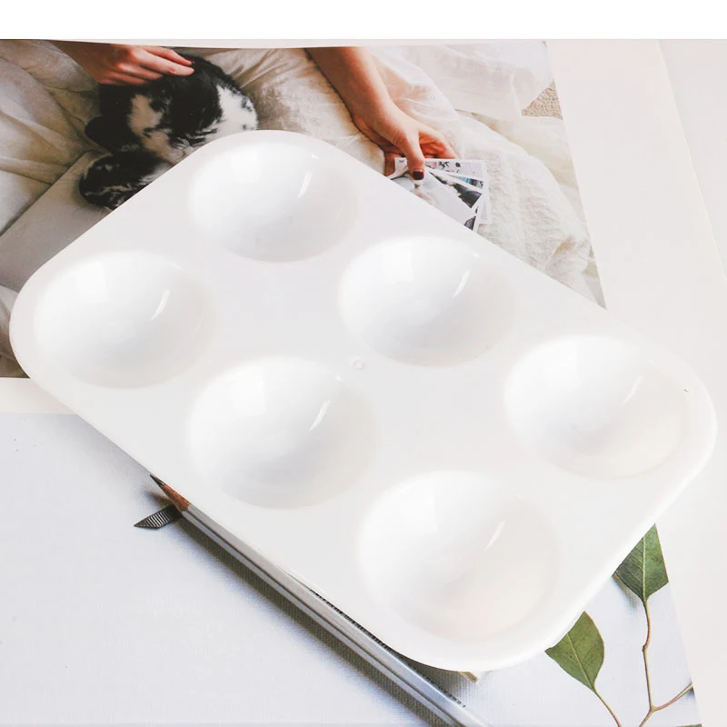 6 Color Paint Palette Oil Acrylic Plastic Artist 12.5*8.5cm Accessories 5pcs Rectangular DIY Painting
6 Color Paint Palette Oil Acrylic Plastic Artist 12.5*8.5cm Accessories 5pcs Rectangular DIY Painting