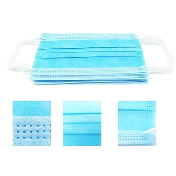 One time Adult Anti-Dust 3 Layer Face mask 10/30/50 Pcs Meltblown Mouth Masks Blue Earloop Dustproof Disposable Face Masks
One time Adult Anti-Dust 3 Layer Face mask 10/30/50 Pcs Meltblown Mouth Masks Blue Earloop Dustproof Disposable Face Masks