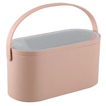 Travel Makeup Tools Case With LED Lights Makeup Mirror Creative 2 In 1 Cosmetic Organizer Portable Makeup Tool Storage Box
Travel Makeup Tools Case With LED Lights Makeup Mirror Creative 2 In 1 Cosmetic Organizer Portable Makeup Tool Storage Box