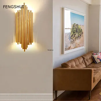 Postmodern Lights Luxury Led Wall Lights Corridor Aisle Loft Creative Bedroom Bedside Lamp Stairs Bar Dining Room Deco Luminaire
Postmodern Lights Luxury Led Wall Lights Corridor Aisle Loft Creative Bedroom Bedside Lamp Stairs Bar Dining Room Deco Luminaire