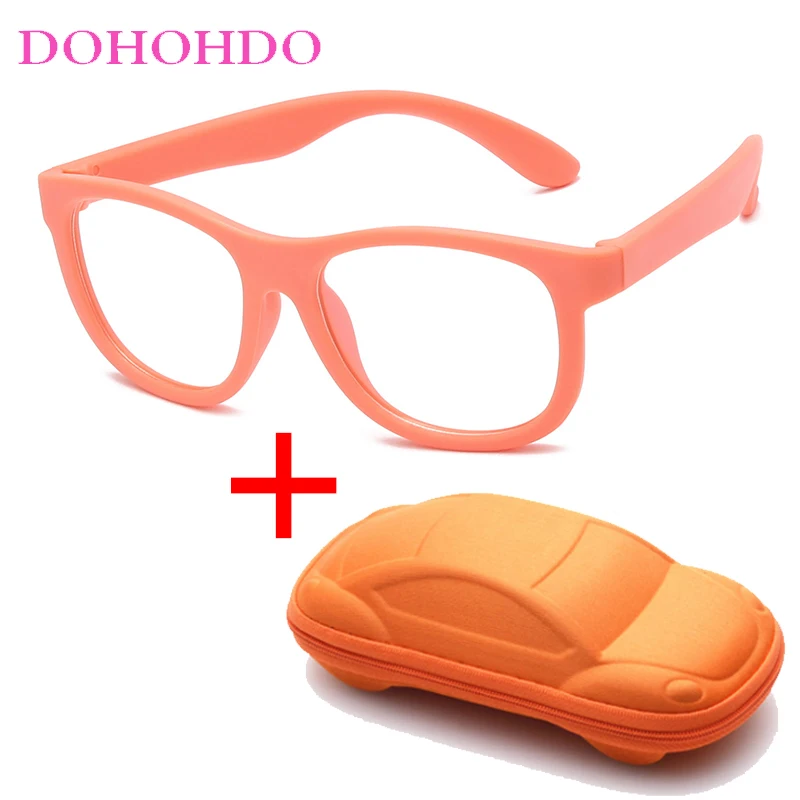 DOHOHDO Anti-Blue Light Kids Glasses Optical Frame New Children Girls Computer Blocking Anti Reflective Eyeglasses UV400 | Аксессуары