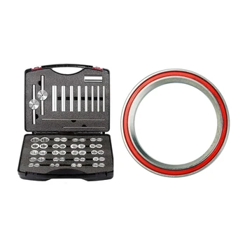 HOT 1 Pcs 45 Degree X45 Degree 2RS P16 Taper ACB Angular Contact Bearing & 1 Pcs Bike Cycle Bearing Press Set
HOT 1 Pcs 45 Degree X45 Degree 2RS P16 Taper ACB Angular Contact Bearing & 1 Pcs Bike Cycle Bearing Press Set