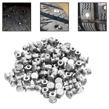 100pcs Winter Wheel Lugs Car Tires Studs Screw Snow Spikes Tyre Sled Snow Ice Chains For Car Motorcycle SUV ATV Truck 8mmx10mm
100pcs Winter Wheel Lugs Car Tires Studs Screw Snow Spikes Tyre Sled Snow Ice Chains For Car Motorcycle SUV ATV Truck 8mmx10mm