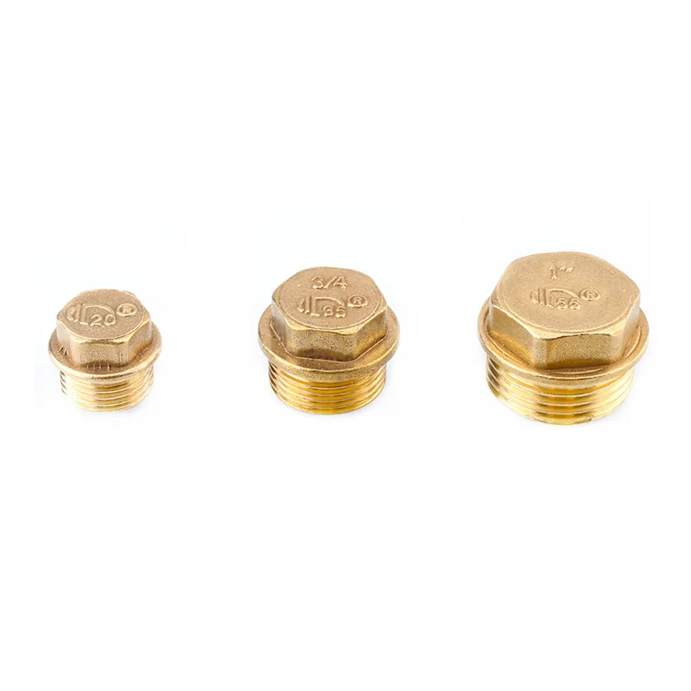 1/2" 3/4" 1" BSP Male Thread Brass Pipe Hex Head Brass End Cap Plug Fitting Coupler Connector Adapter
1/2" 3/4" 1" BSP Male Thread Brass Pipe Hex Head Brass End Cap Plug Fitting Coupler Connector Adapter