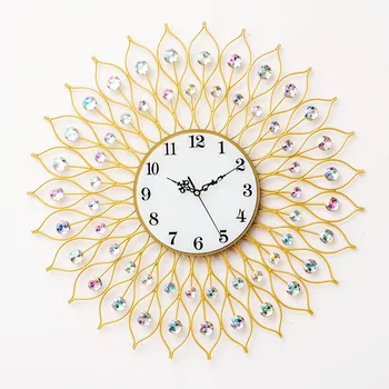 Oversized Wall Clock Modern Design Living Room Decoration Diamond Large Metal Clocks Hanging Wall Watch Home Decor Silent 70cm
Oversized Wall Clock Modern Design Living Room Decoration Diamond Large Metal Clocks Hanging Wall Watch Home Decor Silent 70cm