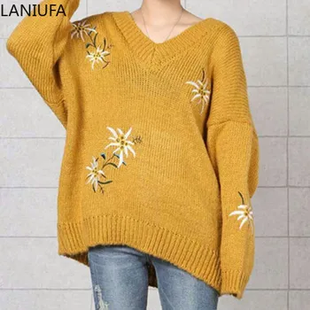 2019 Women Knitted O-neck Sweater Casual Soft Jumper Fashion Femme Loose Sweater Women Elasticity Pullovers Women Sweater mujer
2019 Women Knitted O-neck Sweater Casual Soft Jumper Fashion Femme Loose Sweater Women Elasticity Pullovers Women Sweater mujer