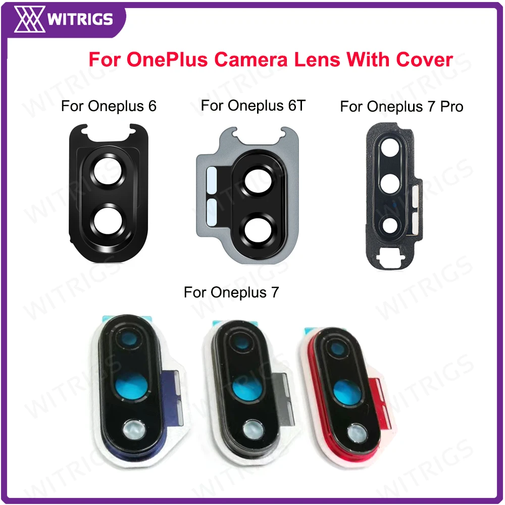 Witrigs Back Rear Camera Glass Lens Cover For Oneplus 7 Camera Lens Glass With Cover Frame For One Plus 6 6T 7Pro
Witrigs Back Rear Camera Glass Lens Cover For Oneplus 7 Camera Lens Glass With Cover Frame For One Plus 6 6T 7Pro