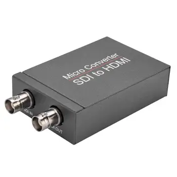 HD SDI to HDMI Converter BNC to 1080P HDMI Adapter Support HD-SDI/3G-SDI Signals Multimedia Multifunction Converter for TV PC
HD SDI to HDMI Converter BNC to 1080P HDMI Adapter Support HD-SDI/3G-SDI Signals Multimedia Multifunction Converter for TV PC
