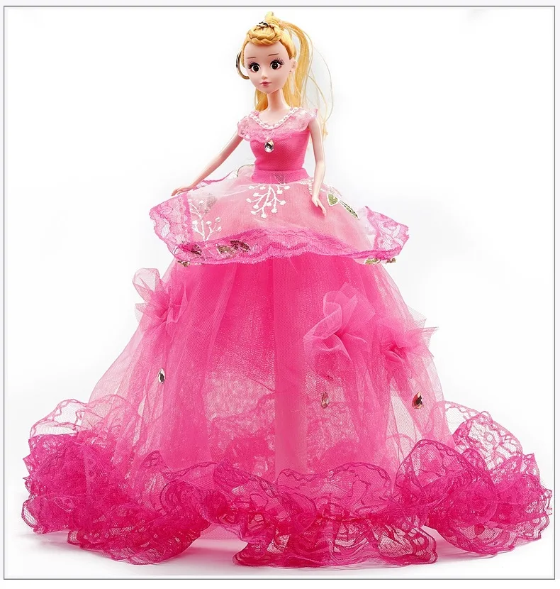 wedding dress doll little girl toy childrens day