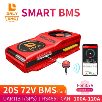 18650 li ion battery smart bms 20S 72V 100A 120A Bluetooth UART RS485 CANBUS bms pcb circuit controller With Fan
18650 li ion battery smart bms 20S 72V 100A 120A Bluetooth UART RS485 CANBUS bms pcb circuit controller With Fan