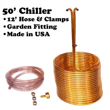 Copper Metal Coil Tube Immersion Wort Chiller Beer/Wine Cooler Home Beer Brew Pipe Heat Exchanger Food Grade Wine Making Machine
Copper Metal Coil Tube Immersion Wort Chiller Beer/Wine Cooler Home Beer Brew Pipe Heat Exchanger Food Grade Wine Making Machine