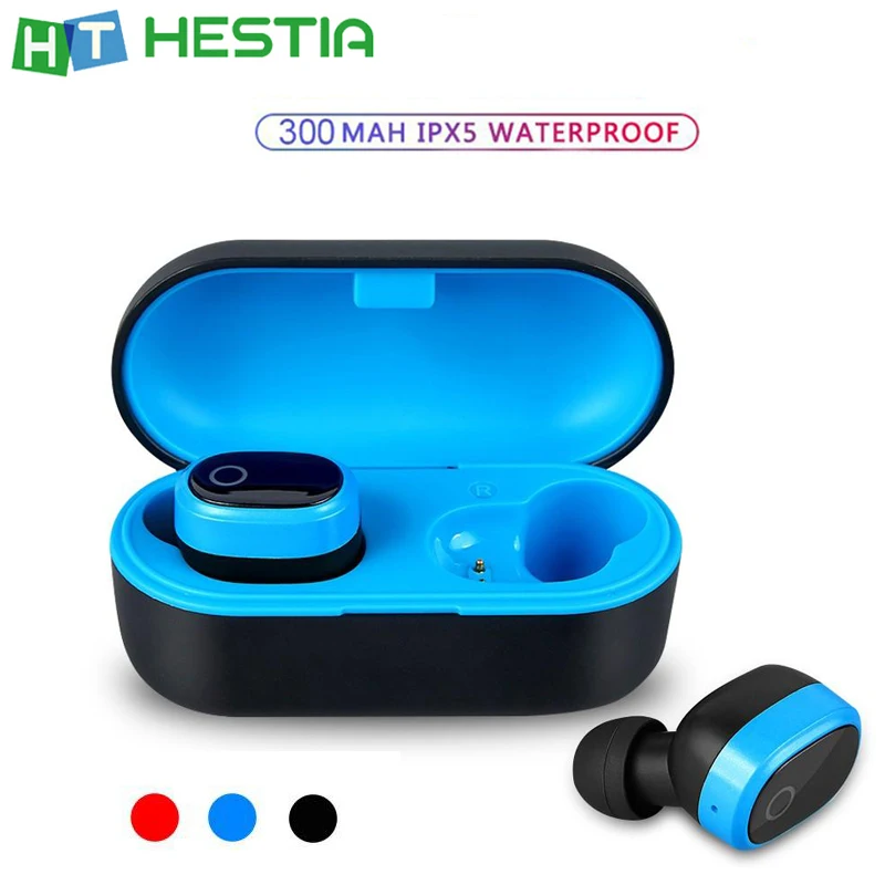 A9 Bluetooth V5.0 TWS Earphone Stereo Quality Sound Earbuds with charging box Wireless Earpieces Dual Microphone Noise Reduction
A9 Bluetooth V5.0 TWS Earphone Stereo Quality Sound Earbuds with charging box Wireless Earpieces Dual Microphone Noise Reduction