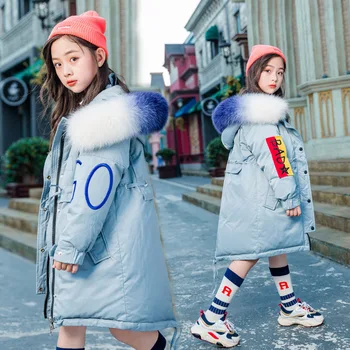 NEW Winter children coat thicker warm hooded snowsuit outerwear parka real fur collar kids down jacket girl clothes -30 clothing
NEW Winter children coat thicker warm hooded snowsuit outerwear parka real fur collar kids down jacket girl clothes -30 clothing