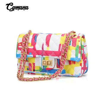 Bag For Women 2020 Rainbow Color Shoulder Bag Graffiti Printed Messenger Bag Luxury Ladies Colorful Crossbody Travel Chain Bag
Bag For Women 2020 Rainbow Color Shoulder Bag Graffiti Printed Messenger Bag Luxury Ladies Colorful Crossbody Travel Chain Bag