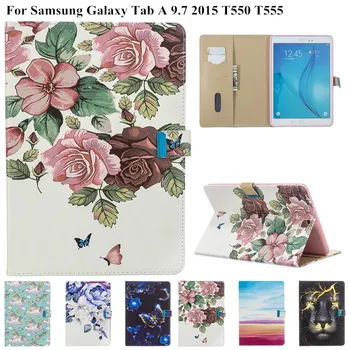 Cute Unicorn Flower Painted Tablet Case for Samsung Galaxy Tab A 9.7 T550 T555 SM-T550 SM-T555 Cover Funda Smart Stand Shell
Cute Unicorn Flower Painted Tablet Case for Samsung Galaxy Tab A 9.7 T550 T555 SM-T550 SM-T555 Cover Funda Smart Stand Shell