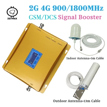 2G 4G Signal Repeater GSM 2G 900mhz and LTE 4G 1800mhz 70dB Gain Dual Band Booster 4g Repetidor De Sinal cellular sets for home
2G 4G Signal Repeater GSM 2G 900mhz and LTE 4G 1800mhz 70dB Gain Dual Band Booster 4g Repetidor De Sinal cellular sets for home