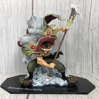 28cm One Piece Edward Newgate Seismic Shock Battle Form Statue PVC Furious White Beard Action Figure Desk Decoration Model Toy
28cm One Piece Edward Newgate Seismic Shock Battle Form Statue PVC Furious White Beard Action Figure Desk Decoration Model Toy