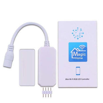 Smart WiFi Controller LED Strip RGB Wireless Remote Control Music Voice Control smart home work with IFTTT Google/alexa home
Smart WiFi Controller LED Strip RGB Wireless Remote Control Music Voice Control smart home work with IFTTT Google/alexa home