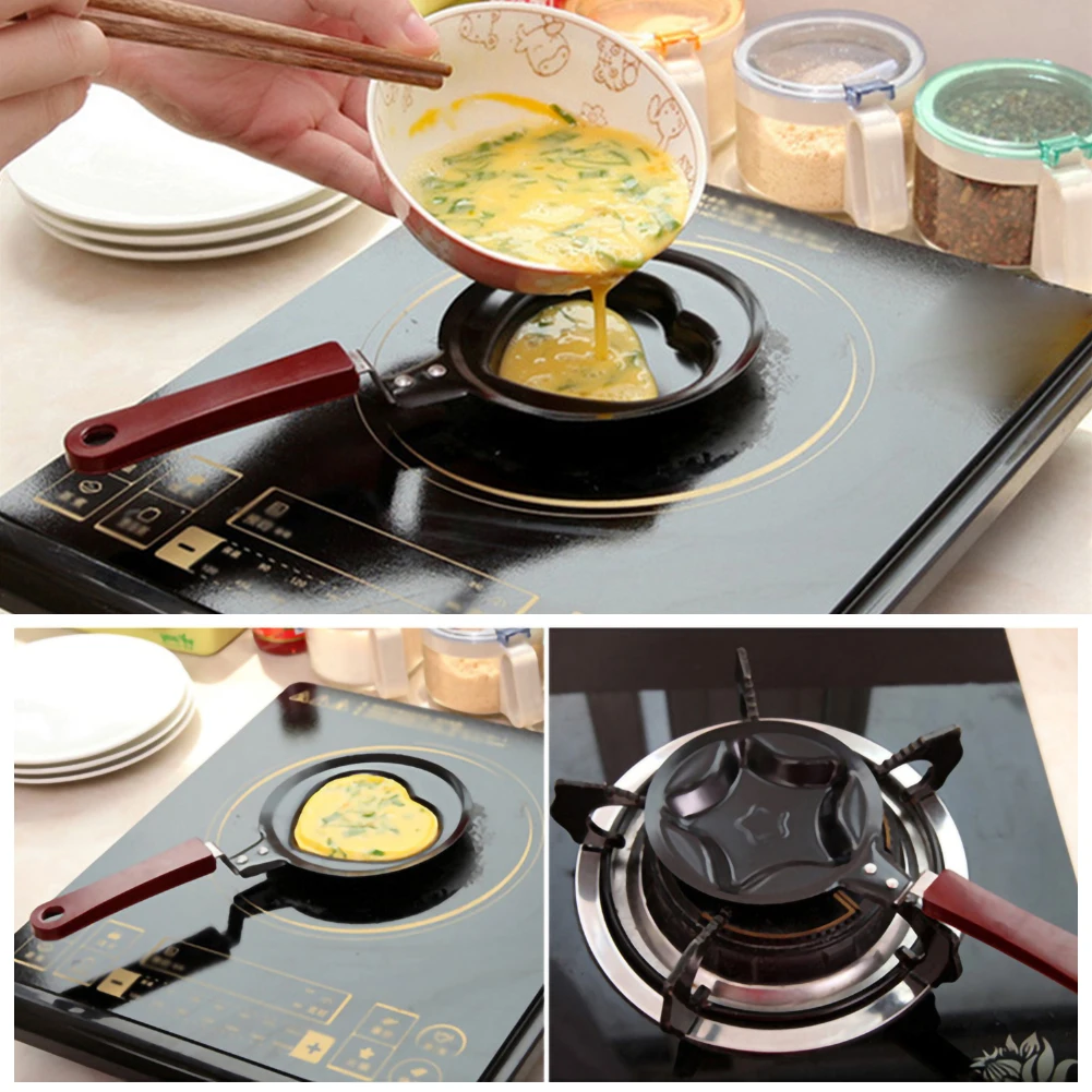 Cute Bear Shape Breakfast Fry Egg Non-Stick Pan - Peachymart