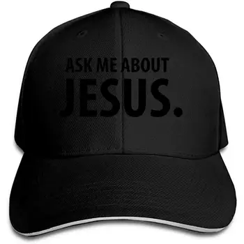 TSDFCSandwich Baseball Caps Unisex Adjustable Trucker Style Hats Ask Me About Jesus,Black,One Size
TSDFCSandwich Baseball Caps Unisex Adjustable Trucker Style Hats Ask Me About Jesus,Black,One Size