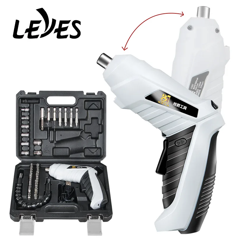 Electric Screwdriver Set Precision Power Tool Lithium Battery USB Rechargeable Cordless Folding Drill Combination Mini Multitool
Electric Screwdriver Set Precision Power Tool Lithium Battery USB Rechargeable Cordless Folding Drill Combination Mini Multitool