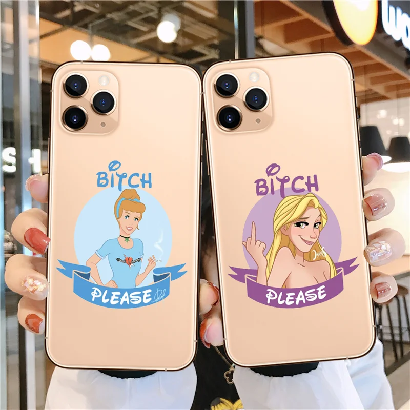 Clear Silicone Case For iPhone 11Pro MAX SE 2020 6 6SPlus 6 7 8 7Plus 8Plus Max XR XS X10 Un Bitch Please Princess Cartoon Cover
Clear Silicone Case For iPhone 11Pro MAX SE 2020 6 6SPlus 6 7 8 7Plus 8Plus Max XR XS X10 Un Bitch Please Princess Cartoon Cover