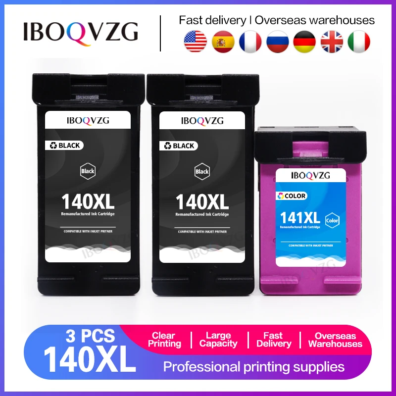 IBOQVZG 3PK Compatible 140XL 141XL Ink Cartridge for HP 140 141 for Photosmart C4383 C4343 C4203 C4213 C4273 C4283 C4293 C4453
IBOQVZG 3PK Compatible 140XL 141XL Ink Cartridge for HP 140 141 for Photosmart C4383 C4343 C4203 C4213 C4273 C4283 C4293 C4453