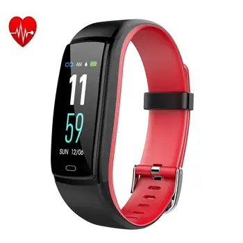 

Smart Band Blood Pressure SmartBand Heart Rate Monitor Wristband Pedometer Female Physiological Reminder Fitness Bracelet Watch