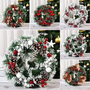 Christmas Door Wreath Artificial Fir Green Spruce Natural Cones Berries Xmas Light String Front Door Hanging Garland Holiday Hom
Christmas Door Wreath Artificial Fir Green Spruce Natural Cones Berries Xmas Light String Front Door Hanging Garland Holiday Hom
