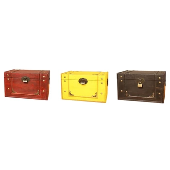 Vintage Small Treasure Chest Wooden Jewelry Lock Box Storage Gift Case High Quality Antique Jewelry Organizer Holder
Vintage Small Treasure Chest Wooden Jewelry Lock Box Storage Gift Case High Quality Antique Jewelry Organizer Holder
