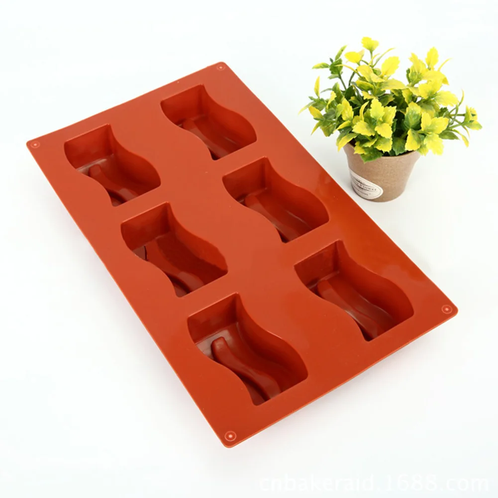 Baking Muffin For Mousse Cake Mold Rectangle Wave Grid DIY Handmade Pastry Tool Silicone Microwave Safe Chocolate Ice Mould
Baking Muffin For Mousse Cake Mold Rectangle Wave Grid DIY Handmade Pastry Tool Silicone Microwave Safe Chocolate Ice Mould