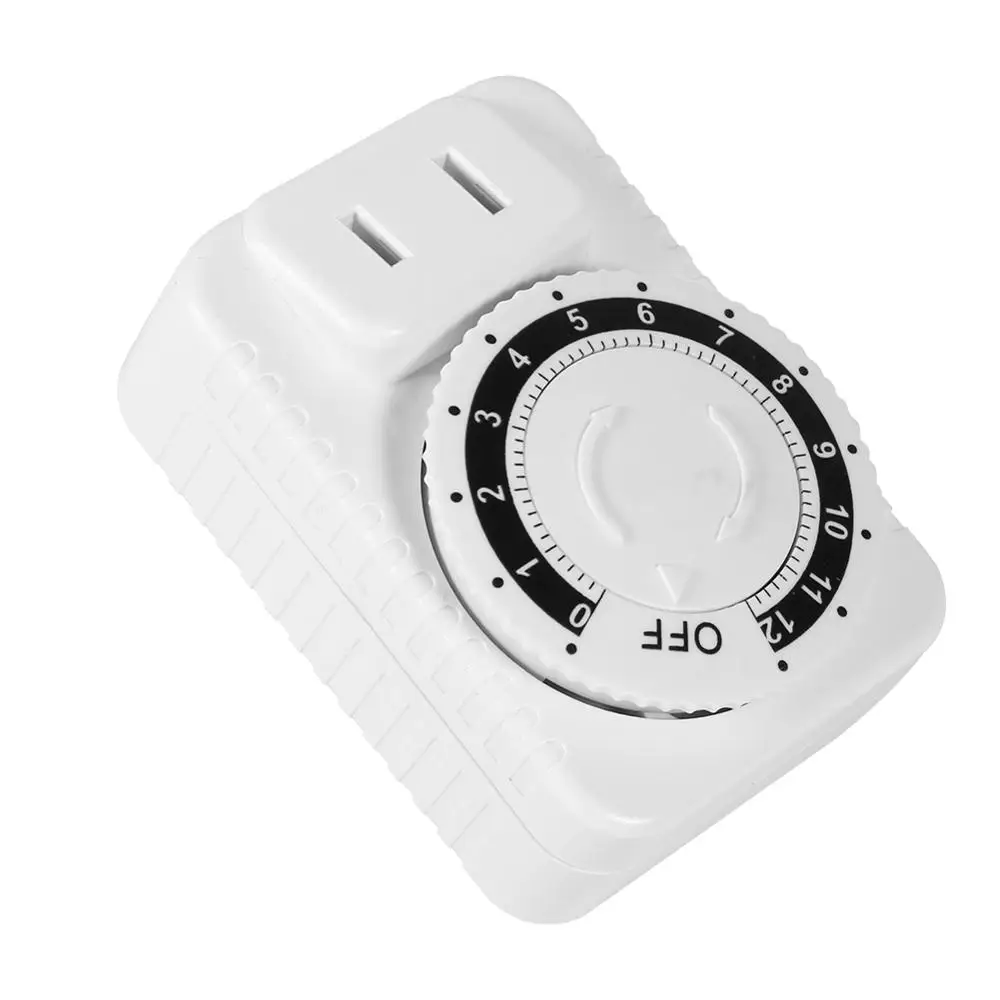 12 Hour Mechanical Electrical timingPlug Switch Save Energy Digital Countdown Timer Socket Timer Power Switch
12 Hour Mechanical Electrical timingPlug Switch Save Energy Digital Countdown Timer Socket Timer Power Switch
