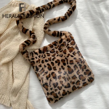 Hot Leopard Plush Shoulder Bags for Women's Autumn And Winter Fashion ladies Vintage Handbags women Large Capacity Messenger Bag
Hot Leopard Plush Shoulder Bags for Women's Autumn And Winter Fashion ladies Vintage Handbags women Large Capacity Messenger Bag