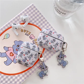 Rabbit silicone headphone case for apple airpods Pro cover crystal ornaments wireless bluetooth earphone for airpod 1 2 3 funda
Rabbit silicone headphone case for apple airpods Pro cover crystal ornaments wireless bluetooth earphone for airpod 1 2 3 funda