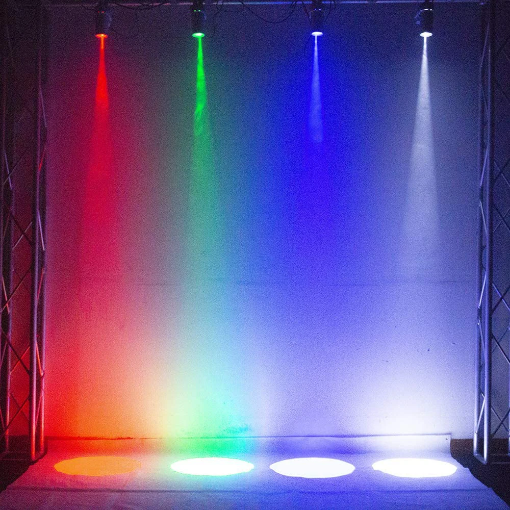 Generic DMX512 Stage Spotlight RGBW 4in1 Stage Light Dj Disco Ktv Bar