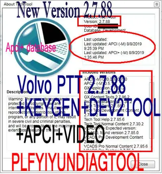 2020 NEW Premium Tech Tool PTT V2.7.96 V2.7.25 VCADS Development + Devtool Plus+Keygen +INSTALL Video+APCI+ for Volvo Diagnostic
2020 NEW Premium Tech Tool PTT V2.7.96 V2.7.25 VCADS Development + Devtool Plus+Keygen +INSTALL Video+APCI+ for Volvo Diagnostic