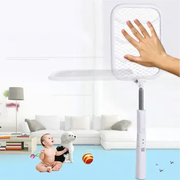 2020 New Foldable Mosquito Killer Extendable Handle Electric Fly Swatter USB Rechargeable Mosquito Flies Killing Device High Qua
2020 New Foldable Mosquito Killer Extendable Handle Electric Fly Swatter USB Rechargeable Mosquito Flies Killing Device High Qua
