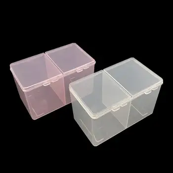 2pcs Makeup Cotton Storage Case Cosmetics Cotton Swab Storage Box Makeup Tools Accessories
2pcs Makeup Cotton Storage Case Cosmetics Cotton Swab Storage Box Makeup Tools Accessories