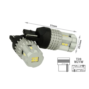 CARALL LS4477 T20 7440 W21W lamp Led 12 Smd 3020 white Super bright daytime running light Lancia Ypsilon Iveco VW touran Audi
CARALL LS4477 T20 7440 W21W lamp Led 12 Smd 3020 white Super bright daytime running light Lancia Ypsilon Iveco VW touran Audi