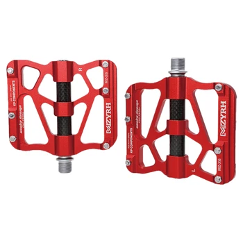 New MZYRH Bike Pedals Aluminum Alloy 3 Sealed Bearing Pedals MTB Bicycle Carbon Fiber Big Tread Pedals For Bicycle Parts
New MZYRH Bike Pedals Aluminum Alloy 3 Sealed Bearing Pedals MTB Bicycle Carbon Fiber Big Tread Pedals For Bicycle Parts
