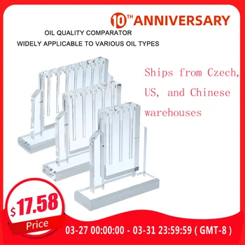3/5/7 Tubes Automobile Oil Quality Comparator Transmission Oil Viscosity Tester Comparator Transparent Glass Tester Car Styling
3/5/7 Tubes Automobile Oil Quality Comparator Transmission Oil Viscosity Tester Comparator Transparent Glass Tester Car Styling