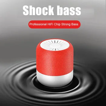 Mini portable wireless bluetooth speaker, intelligent noise reduction, 40MM copper wire, support two machine interconnection, ha 
Mini portable wireless bluetooth speaker, intelligent noise reduction, 40MM copper wire, support two machine interconnection, ha