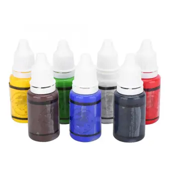 Tattoo Pigment, 15ml x 7pcs Safe Durable Long Body Tattoo Body Arts Beauty Tools for Individual and Professional Practice Tattoo
Tattoo Pigment, 15ml x 7pcs Safe Durable Long Body Tattoo Body Arts Beauty Tools for Individual and Professional Practice Tattoo