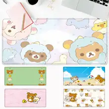 High Quality Cute Rilakkuma Bear Mouse Pad Gamer Keyboard Maus Pad Desk Mouse Mat Game Accessories For Overwatch
High Quality Cute Rilakkuma Bear Mouse Pad Gamer Keyboard Maus Pad Desk Mouse Mat Game Accessories For Overwatch