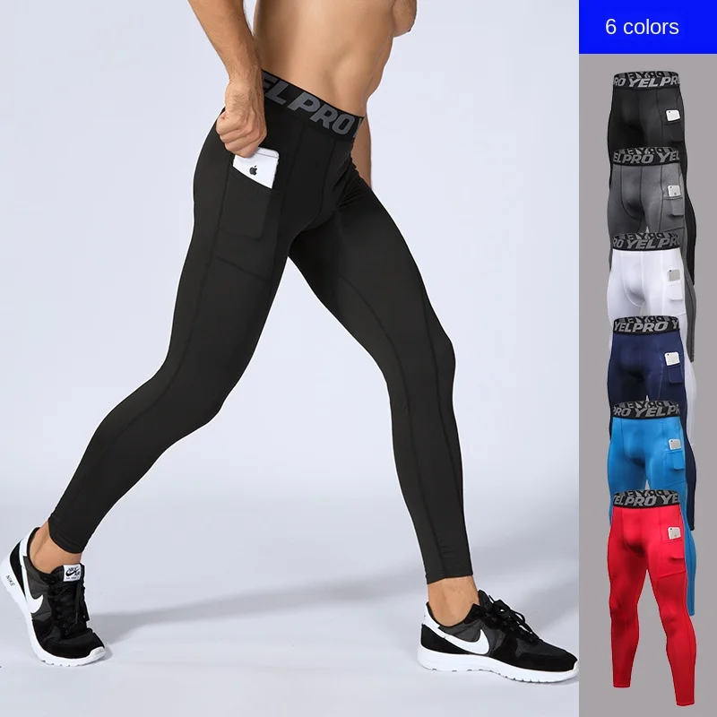 Men's Fitness Pants with Pockets Pro Running Training Sports Elastic Wicking Quick Dry Tight Pants 1080
Men's Fitness Pants with Pockets Pro Running Training Sports Elastic Wicking Quick Dry Tight Pants 1080
