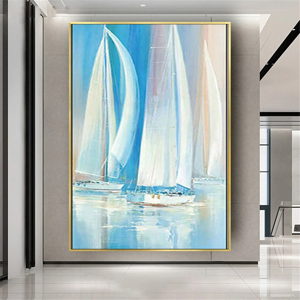 Large Size Sea Boat Best Handmade Abstract Oil Painting On Canvas Painting Modern Wall Art Painting For Living Room Home Decor
Large Size Sea Boat Best Handmade Abstract Oil Painting On Canvas Painting Modern Wall Art Painting For Living Room Home Decor